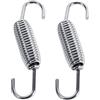 Ymiko 2 Pezzi Molla di Scarico Moto 65mm Lunghezza Tubo Silenziatore di Scarico Molla Girevole in Acciaio Inox Molle di Montaggio Completamente Girevoli per Moto da Cross Exhsnowmobile Moto da Cross