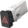 babominimer 25290-JD00A Interruttore Luce di Emergenza Ricambio Nero ABS Controllo Interno Compatibile Con Nissan Per Qashqai J10 2007-2013, OEM 25290-JD00A