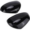 Fydun Calotte Specchietti Auto, Coprischpecchietti ABS Nero Lucido Smart 453 | 2 Pezzi, ABS, Protezione UV, Fortwo C453, Forfour W453, 2015 2021