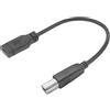 ACT Cavo adattatore USB-C a USB-B, 0,2 m, cavo stampante USB C 480 Mbps, per stampante, scanner e switch KVM - AC7462