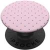 Classic Polka Dot Pattern Vintage Design Estetica carina a pois rosa chiaro e blu PopSockets PopGrip Adesivo