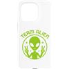 Alien Extraterrestrial Sci-Fi UFO Space Custodia per iPhone 15 Pro Team Alien Head Fantascienza Fan Spazio UFO Extraterrestre