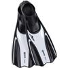 Mares Manta - Pinne snorkeling a scarpetta chiusa, propulsione ottimizzata, nervature laterali, comfort e prestazioni subacquee, Bianco, 42/43