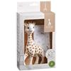 Sophie la Girafe - Giraffa con la sua Custodia Portaoggetti - Per Bebè | 12 pagine lato bianco e nero più lato a colori | per passeggino box e pavimento | sviluppa bene la motricità | idea regalo