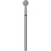 STALEKS PRO Expert - Fresa diamantata per unghie, per manicure e pedicure, rimuove e lucida le cuticole, forma sferica, 5 mm (grana fine)