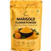 SVATV Polvere Di Calendula | Marigold Powder | Polvere Di Calendula | Scrub Della Pelle | Allevia Le Impurità Della Pelle | Stringe La Pelle | Senza Paraben Ni Solfato - 227 Grams