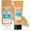 Petansy Trucco impermeabile per gambe e corpo, fondotinta per pelle a lunga durata, copertura venosa per vene varicose, pelle nera, cicatrici, tatuaggi