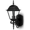 V-TAC Portalampada Lanterna Small Facing Up Alluminio Ip44 Nero E27