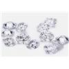 Diamante CVD sfuso certificato 3 x 2 mm colore D lotto 10 pezzi ovale SE diam...