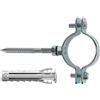 Fischer Collare CPT 2-1/2" per Fissaggio Di Tubazioni in Metallo, Diametro Tubi