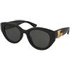 Gucci GG1976SK 001 | Occhiali da Sole Graduati o Non Graduati | Prova Online | Plastica | Cat Eye | Nero | Adrialenti