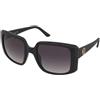 Guess GU00097 01B | Occhiali da Sole Graduati o Non Graduati | Prova Online | Plastica | Quadrati | Nero | Adrialenti
