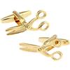 Banemi Gemelli da donna, con iniziale, in oro, per matrimonio, 2,6 x 1,2 cm, Rame, oro, acciaio inossidabile, Nessuna pietra preziosa