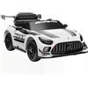 Altro Auto Elettrica Bambini 3-8 Anni Mercedes-AMG 12V con Telecomando, Luci LED, Rote