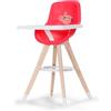 BABY born Seggiolone stile scandinavo per bambole 36 e 43 cm | Design scandinavo, altezza perfetta per i tavolini dei bambini, adatto a bambole da 36 e 43 cm