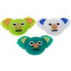ULTECHNOVO 3 Pezzi Smorzatore per Corde Racchetta Tennis in Silicone a Forma di Koala Ultraleggero Assorbimento degli Urti per Racchette e Corde da Tennis Fai da Te