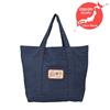 SEGA Borsa Tote In Denim Rara Winnie the Pooh Blu Navy SEGA 2024 EXPRESS 53cm