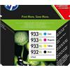 HP Originale HP 932XL + 933XL Cartuccia di inchiostro Multipack