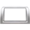 AUTOKIT MASCHERINA AUTORADIO ADATTATORE 2 DIN LANCIA Y 2007 -2011 GRIGIO METALLIZZATO