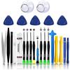 OLVINS Kit di riparazione elettronica 25 in 1, Cacciavite Calamitato di Precisione per iPhone, cellulare, Smart Watch, computer, PC, tablet, iPad, fotocamera, Xbox, PS4 Pry Open