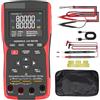DRAUXI Ponte LCR portatile ad alta precisione ZT-DQ02 - Tester di resistenza interna for batterie ricaricabili Capacità, Frequenza