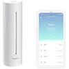 Netatmo Misuratore Qualità Aria Intelligente, Sensore CO2, Temperatura, Umidità, Rumore - Controllo Casa, Ambiente Salubre, Avvisi Automatici per Interni - Bianco - Edizione limitata - NHC-EC