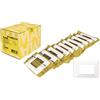 Vimar Plana 0T14653.01 Placca 3 moduli in tecnopolimero, 10 pezzi, bianco | Placca Vimar Plana a 3 moduli, colore bianco, per il completamento di punti luce e impianti elettrici. Confezione da 10 pezzi