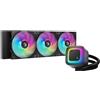 DeepCool LE360 V2 360mm Liquid CPU Cooler, Triple 120mm ARGB Fans, Anti-Leak Tec