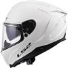 LS2, Casco Moto Integrale CHALLENGER II SOLID White, XXS