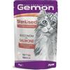Gemon Bocconcini per Gatti Adulti Sterilizzati con Salmone bst da 100 gr