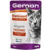 Gemon Bocconcini per Gatti Sterilizzati con Tacchino bst da 100 gr
