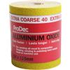 ProDec 5m Roll 40 Grit Extra Coarse Grade Yellow Aluminium Oxide Abrasive Sanding Paper for Sanding Wood, Paint, Plaster, Filler, Metal and More, 115mm Wide Sandpaper