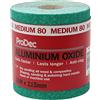 ProDec 10m Rotolo 80 Grana Media Verde Ossido di Alluminio Carta abrasiva per la levigatura di legno, vernice, gesso, stucco, metallo e altro, carta abrasiva larga 115mm