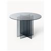 Westwing Collection Tavolo rotondo in vetro Anouk, varie misure -