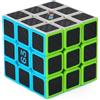 Rubik's Cube, Mercedes-AMG Petronas F1 Team Carbon Fiber Cube, F1 Collectible & Desk Décor, Problem-Solving Brain Teaser, Fidget Toy, Sensory Puzzle, Stocking Stuffers for Ages 8 & Up