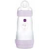 Mam Biberon Easy Start 260 Ml, Anticolica Per Allattamento Misto, Riduce Le Bolle D'aria e Il Rischio Di Coliche, 2+ Mesi, Autosterilizzante, Tettarella Misura 2, Rosa, 1 Pezzo
