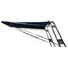 Osculati Tendalino Telescopico per Roll-Bar in Acciaio Inox AISI 316 - Tessuto Impermeabile Bianco o Blu Navy - Blu navy anteriore 120 x 145 cm