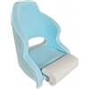 Osculati Sedile anatomico imbottito con flip up H52 Osculati - Pronto per essere rivestito