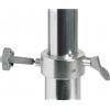 Osculati Supporto sedile con slitta girevole lucidato a specchio Osculati - 430/630 · Telescopico