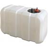 CAN Serbatoio Acqua Potabile White Line in Polietilene (33-100 Litri) - 53 L - Piatto 35×80 H23
