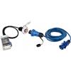 Osculati Kit Quadro Elettrico 220V da Banchina con Presa Cruiser e Salvavita - Kit 16A - Presa Cruiser bianca, cavo 15 m