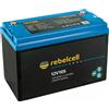 Rebelcell Batteria al Litio LiFePO4 Rebelcell EDGE 105Ah 12V 24V 36V per Motori Elettrici - 12V 105Ah