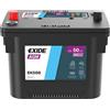 ADR Batteria EXIDE AGM Serie EK 12V Nautica - Avviamento e Servizi (50-106 Ah) - 50 Ah