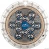 Bluefin LED Luce Subacquea LED Bluefin Piranha P24 120W 12000 lumen - Faro Top di Gamma per Carena - Blu
