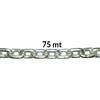 FNI Catena Calibrata Inox AISI 316 - Mazza da 75 m - Ø 10 mm