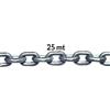 FNI Catena Genovese Zincata DIN 5685 - Mazza da 25 m - Ø 18 mm (7,12 kg/m - rottura 15.000 kg)