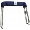 Osculati Roll-Bar con Cappottina Pieghevole in Acciaio Inox Ø 40 mm - Telo Blu UV Resistente - 155 cm