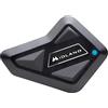 Midland - Interfono Moto Bluetooth ECE2206 Nuovo BT Mini Singolo, Auricolari Casco Moto 4 Persone Waterproof, Portata 500m, Autonomia 8H, Cancellazione Rumore, Music Share, Compatibile TFT