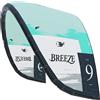F-One Breeze v6 2026 kite, 17m, Menta
