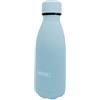 Nerthus FIH 712 bottiglia termica acciaio inox 350 ml doppia parete blu pastello